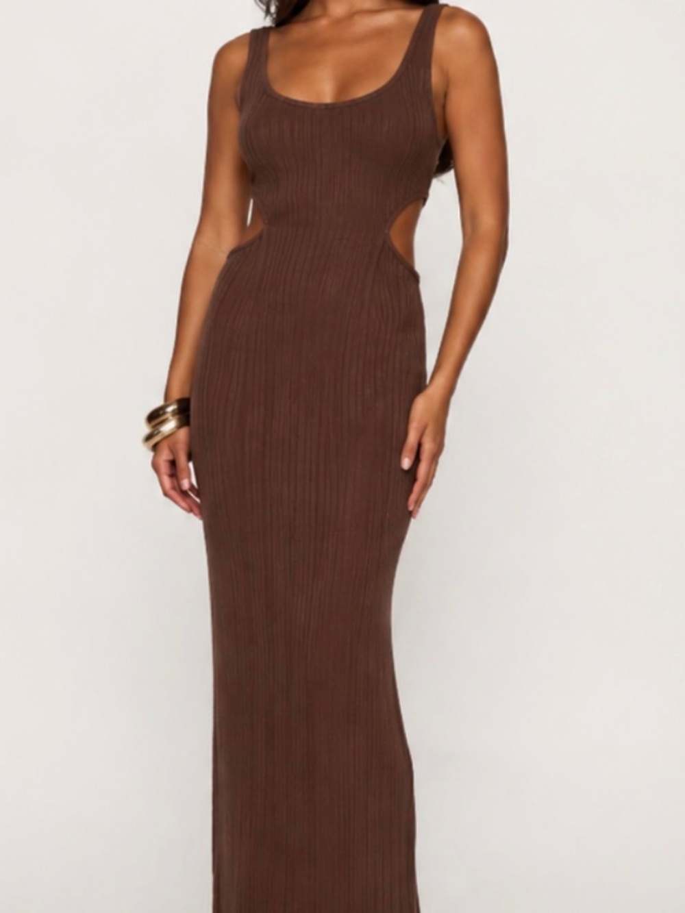 Princess Polly Ribber Cut Out Maxi Dress